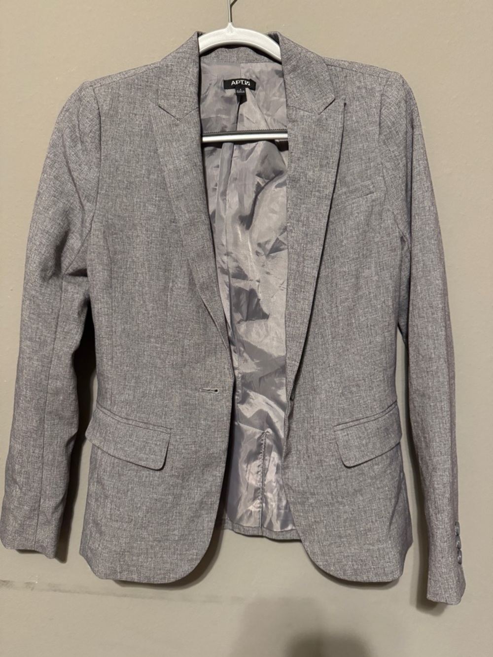 Apt. 9 Heather Gray Women's Blazer